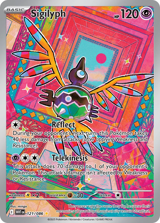 Sigilyph (White Flare 121/086)