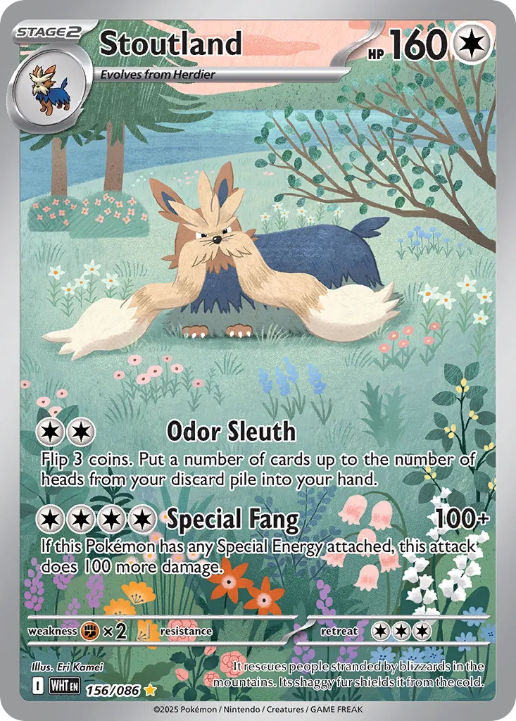 Stoutland (White Flare 156/086)