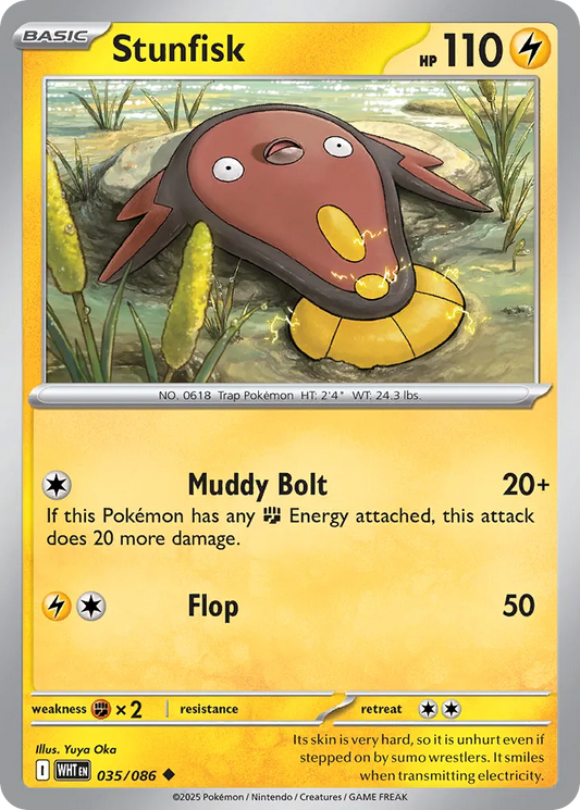 Stunfisk (White Flare 035/086)