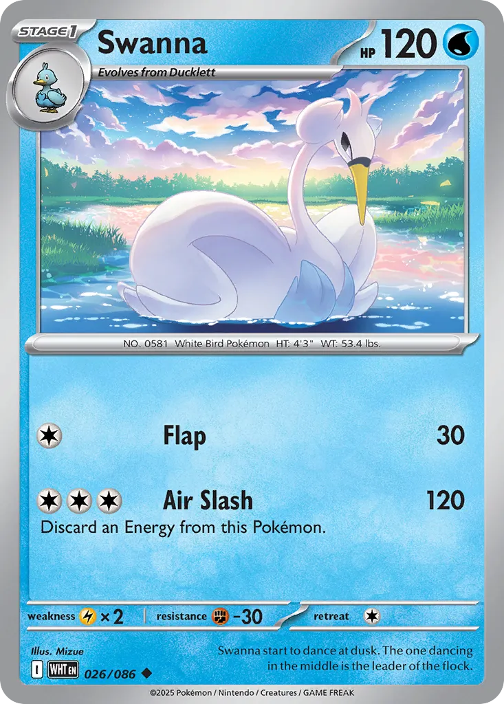 Swanna (White Flare 026/086)