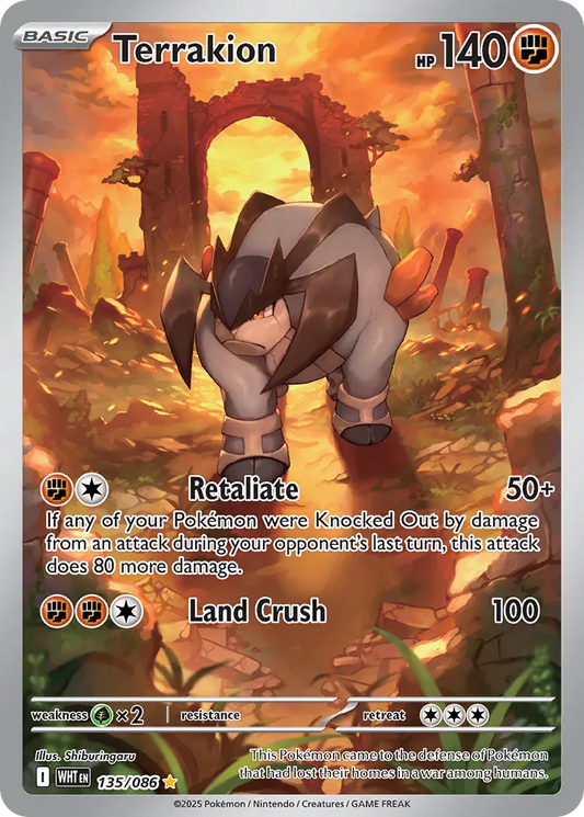 Terrakion (White Flare 135/086)