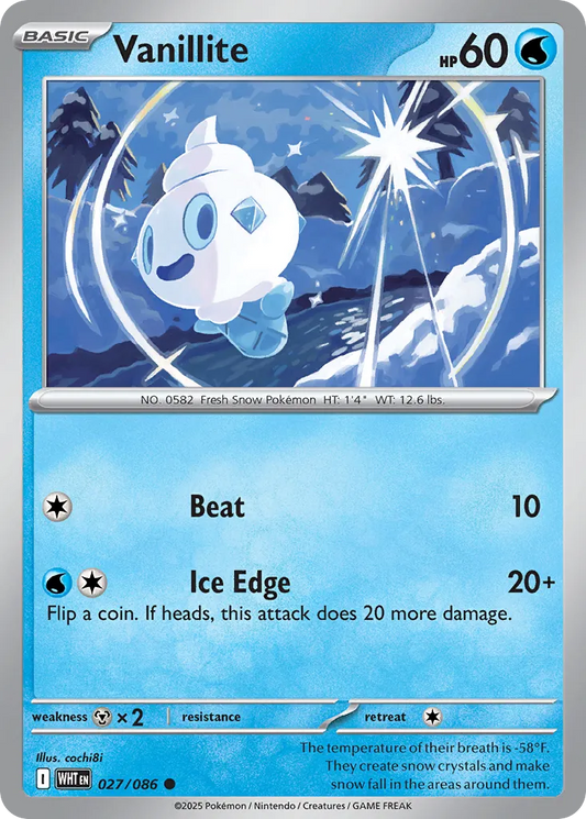 Vanillite (White Flare 027/086)