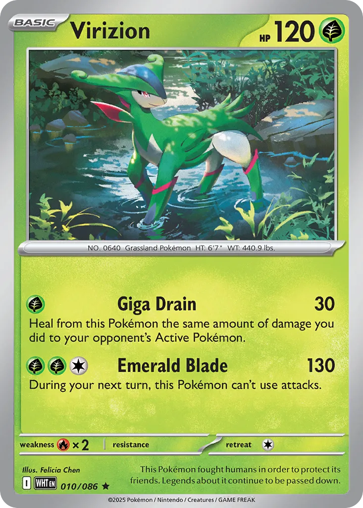Virizion (White Flare 010/086)