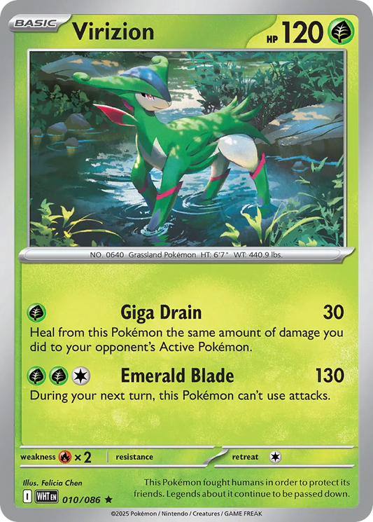 Virizion (White Flare 010/086)