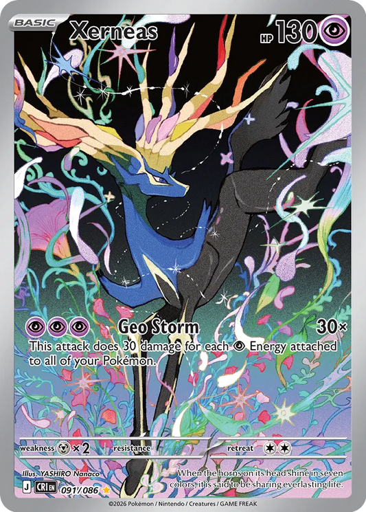 Xerneas 091/086 Illustration Rare