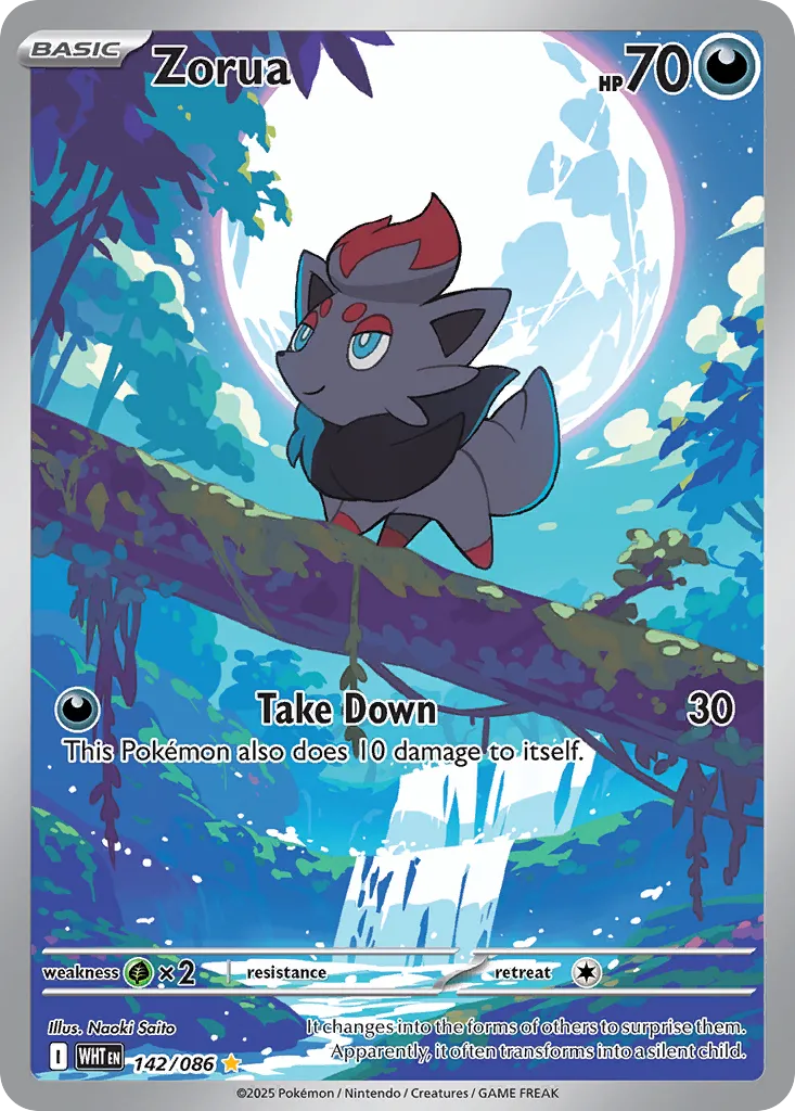 Zorua (White Flare 142/086)