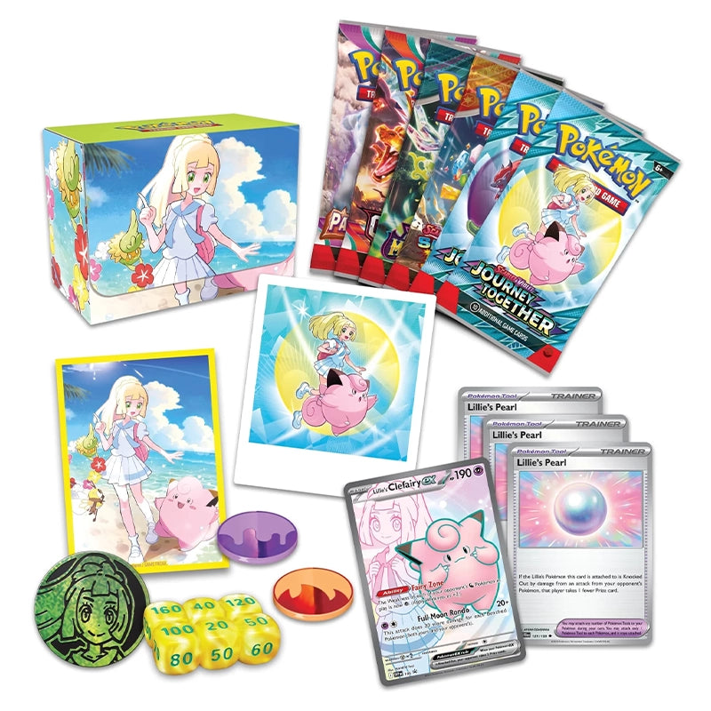 Pokmon TCG: Lillie Premium Tournament Collection Shiny Quest Card Pokmon TCG: Lillie Premium Tournament Collection Shiny Quest Card