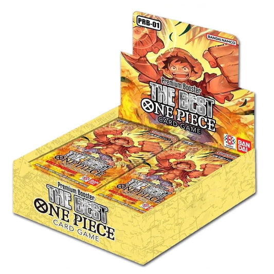 One Piece Card Game: One Piece Card The Best [PRB-01] Premium Booster - Booster Box (20 Packs)