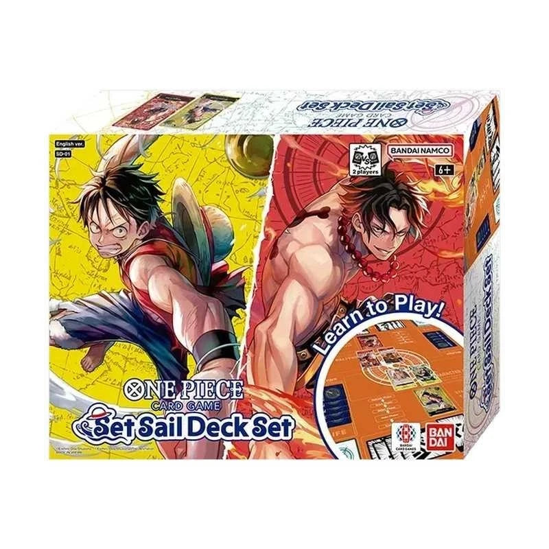 One Piece Card Game: Set Sail Deck Set (SD-01) [Luffy & Ace]