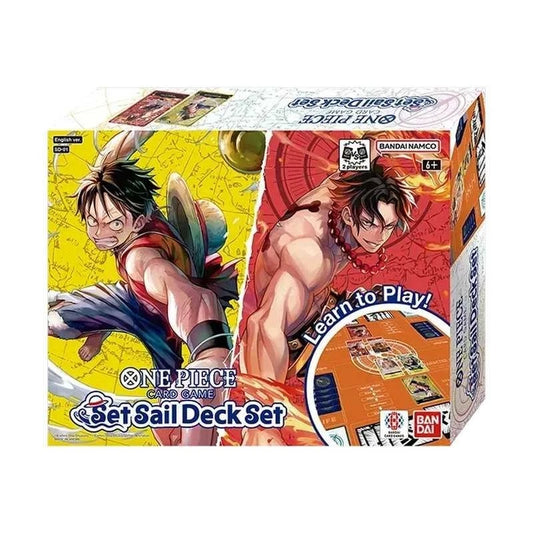 One Piece Card Game: Set Sail Deck Set (SD-01) [Luffy & Ace]